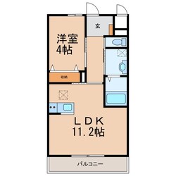 宮前駅 徒歩5分 1階の物件間取画像